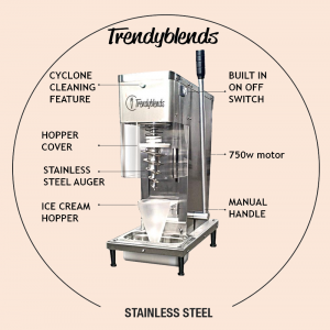 Real Fruit Ice Cream Machine - Blender Product